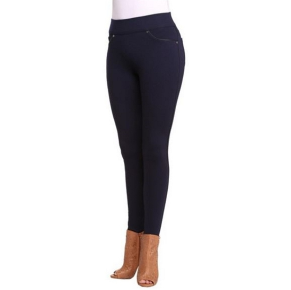 NWT Nygard Slims Deep Navy Jeggings - Picture 1 of 10
